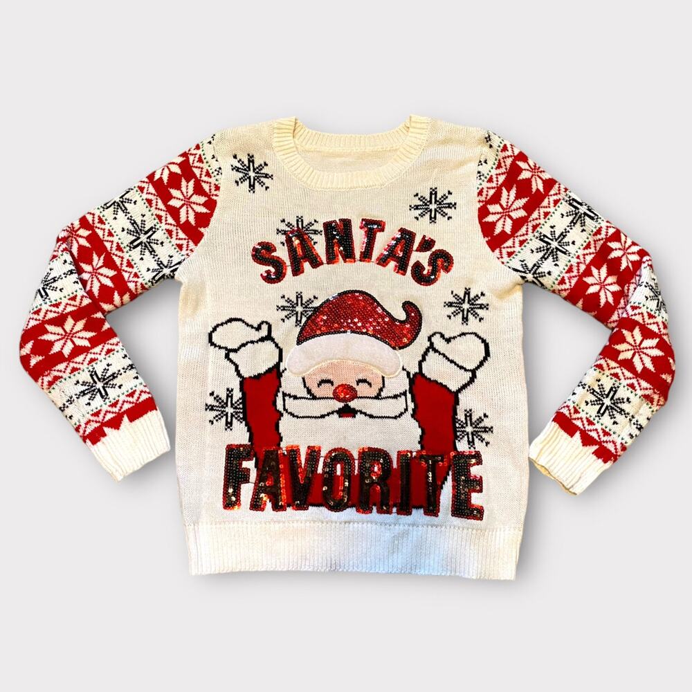 Women's (Medium) Santa's Favorite Holiday Ugly Sweater